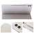Samsung Galaxy Tab S10 FE / S9 FE / S9 3-Fold Clear Acrylic Leather Tablet Case - Grey