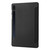 Samsung Galaxy Tab S10 FE / S9 FE / S9 3-Fold Holder Silicone Leather Tablet Case - Black