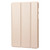Samsung Galaxy Tab S10 FE / S9 FE / S9 3-Fold Holder Silicone Leather Tablet Case - Gold