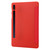 Samsung Galaxy Tab S10 FE / S9 FE / S9 3-Fold Holder Silicone Leather Tablet Case - Red