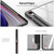 Samsung Galaxy Tab S10 FE / S9 FE / S9 DUX DUCIS TOBY Series Antiskid Leather Tablet Case with Sleep / Wake-up Function - Black