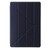 Samsung Galaxy Tab S10 FE / S9 FE Clear Acrylic Deformation Leather Tablet Case - Dark Blue Samsung Galaxy Tab S10 FE / S9 FE Clear Acrylic Deformation Leather Tablet Case - Dark Blue