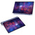 Samsung Galaxy Tab S10 FE / S9 FE Clear Acrylic Deformation Leather Tablet Case - Dark Blue Samsung Galaxy Tab S10 FE / S9 FE Clear Acrylic Deformation Leather Tablet Case - Dark Blue