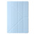 Samsung Galaxy Tab S10 FE / S9 FE Clear Acrylic Deformation Leather Tablet Case - Ice Blue Samsung Galaxy Tab S10 FE / S9 FE Clear Acrylic Deformation Leather Tablet Case - Ice Blue