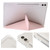 Samsung Galaxy Tab S10 FE / S9 FE Clear Acrylic Deformation Leather Tablet Case - Pink Samsung Galaxy Tab S10 FE / S9 FE Clear Acrylic Deformation Leather Tablet Case - Pink