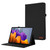 Samsung Galaxy Tab S10 FE / S9 FE Fabric Texture Horizontal Flip Leather Tablet Case - Black