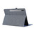 Samsung Galaxy Tab S10 FE / S9 FE Fabric Texture Horizontal Flip Leather Tablet Case - Dark Blue