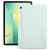 Samsung Galaxy Tab S10 FE / S9 Folding Magnetic Holder Acrylic Leather Back Tablet Case - Light Green