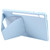 Samsung Galaxy Tab S10 FE / S9 Folding Magnetic Holder Acrylic Leather Back Tablet Case - Sky Blue