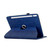 Samsung Galaxy Tab S10 FE / S9 Rotatable Building Blocks Embossed Smart Leather Tablet Case - Blue