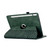 Samsung Galaxy Tab S10 FE / S9 Rotatable Building Blocks Embossed Smart Leather Tablet Case - Green