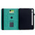 Samsung Galaxy Tab S10 FE / S9 Rotatable Rhombus Embossed Smart Leather Tablet Case - Light Blue
