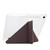Samsung Galaxy Tab S10 FE / S9 Y-Fold Pyramid Texture Smart Leather Tablet Case - Brown