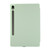 Samsung Galaxy Tab S10 FE+ 3-Fold Pure Color TPU Leather Tablet Case with Pen Slot - Green