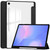 Samsung Galaxy Tab S10 FE+ Acrylic 3-folding Smart Leather Tablet Case with Pen Slot - Black