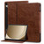 Samsung Galaxy Tab S10 FE+ Cat Buckle Leather Tablet Case - Brown