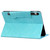 Samsung Galaxy Tab S10 FE+ Cat Buckle Leather Tablet Case - Sky Blue