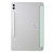 Samsung Galaxy Tab S10 FE+ Clear Acrylic Deformation Leather Tablet Case - Green Samsung Galaxy Tab S10 FE+ Clear Acrylic Deformation Leather Tablet Case - Green