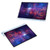 Samsung Galaxy Tab S10 FE+ Clear Acrylic Deformation Leather Tablet Case - Ice Blue Samsung Galaxy Tab S10 FE+ Clear Acrylic Deformation Leather Tablet Case - Ice Blue