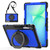 Samsung Galaxy Tab S10 FE+ D Type Silicone Hybrid PC Tablet Case with Handle Holder - Blue PC
