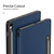 Samsung Galaxy Tab S10 FE+ DUX DUCIS Domo Series Magnetic Flip Leather Tablet Case - Blue