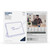 Samsung Galaxy Tab S10 FE+ DUX DUCIS Domo Series Magnetic Flip Leather Tablet Case - Blue