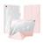 Samsung Galaxy Tab S10 FE+ DUX DUCIS Magi Series Smart Leather Tablet Case - Pink