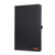 Samsung Galaxy Tab S10 FE+ Fabric Texture Horizontal Flip Leather Tablet Case - Black