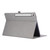 Samsung Galaxy Tab S10 FE+ Fabric Texture Horizontal Flip Leather Tablet Case - Grey