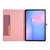 Samsung Galaxy Tab S10 FE+ Fabric Texture Horizontal Flip Leather Tablet Case - Rose Red Samsung Galaxy Tab S10 FE+ Fabric Texture Horizontal Flip Leather Tablet Case - Rose Red