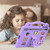 Samsung Galaxy Tab S10 FE+ Handle Kickstand Children EVA Shockproof Tablet Case - Light Purple