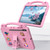 Samsung Galaxy Tab S10 FE+ Handle Kickstand Children EVA Shockproof Tablet Case - Pink