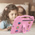 Samsung Galaxy Tab S10 FE+ Handle Kickstand Children EVA Shockproof Tablet Case - Pink