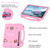 Samsung Galaxy Tab S10 FE+ Handle Kickstand Children EVA Shockproof Tablet Case - Pink