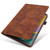 Samsung Galaxy Tab S10 FE+ Life Tree Series Horizontal Flip Leather Tablet Case - Brown