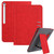 Samsung Galaxy Tab S10 FE+ Multifunctional Wristband Leather Tablet Case - Red