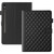 Samsung Galaxy Tab S10 FE+ Rhombus Lattice Leather Tablet Case - Black Samsung Galaxy Tab S10 FE+ Rhombus Lattice Leather Tablet Case - Black