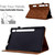 Samsung Galaxy Tab S10 FE+ Rhombus TPU Smart Leather Tablet Case - Brown