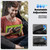 Samsung Galaxy Tab S10 FE+ Silicone Hybrid PC Tablet Case with Shoulder Strap - Yellow Green