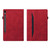 Samsung Galaxy Tab S10 FE+ Splicing Shockproof Leather Tablet Case - Red