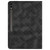 Samsung Galaxy Tab S10+ / S9 FE+ Rhombus Embossing Leather Tablet Case - Black