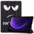 Samsung Galaxy Tab S9 FE / S10 FE Custer Painted 3-Fold Holder Smart Leather Tablet Case - Big Eye Me