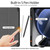Samsung Galaxy Tab S9 FE / S10 FE DUX DUCIS Domo Series Magnetic Flip Leather Tablet Case - Black