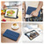 Samsung Galaxy Tab S9 FE / S10 FE DUX DUCIS Domo Series Magnetic Flip Leather Tablet Case - Blue
