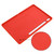 Samsung Galaxy Tab S9 FE+ / S10+ Pure Color Liquid Silicone Shockproof Tablet Case - Red