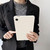 Samsung Galaxy Tab S9+ / S9 FE+ / S10+ Oil Spray Skin-friendly TPU Tablet Case - Milk White
