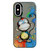 iPhone XS Max Animal Pattern Oil Painting Series PC + TPU Phone Case - Happy Monkey