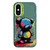 iPhone XS Max Animal Pattern Oil Painting Series PC + TPU Phone Case - Colorful Bear
