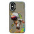 iPhone XS Max Animal Pattern Oil Painting Series PC + TPU Phone Case - Astronaut