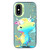iPhone XS Max Animal Pattern Oil Painting Series PC + TPU Phone Case - Colorful Cattle